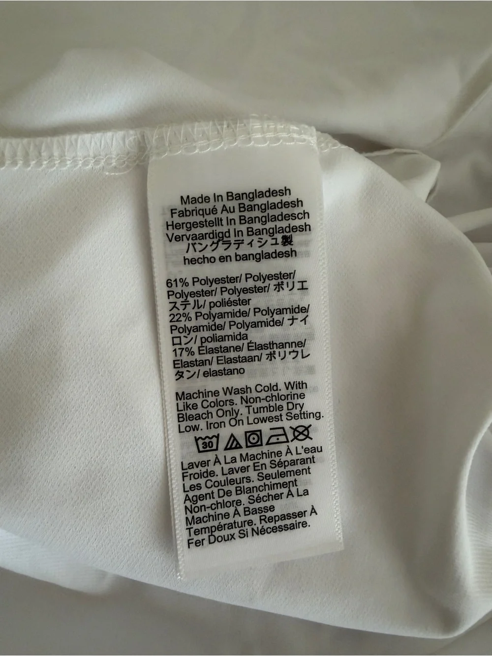 J. Crew White Long-Sleeve Dress Shirt